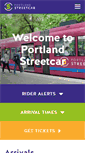 Mobile Screenshot of portlandstreetcar.org